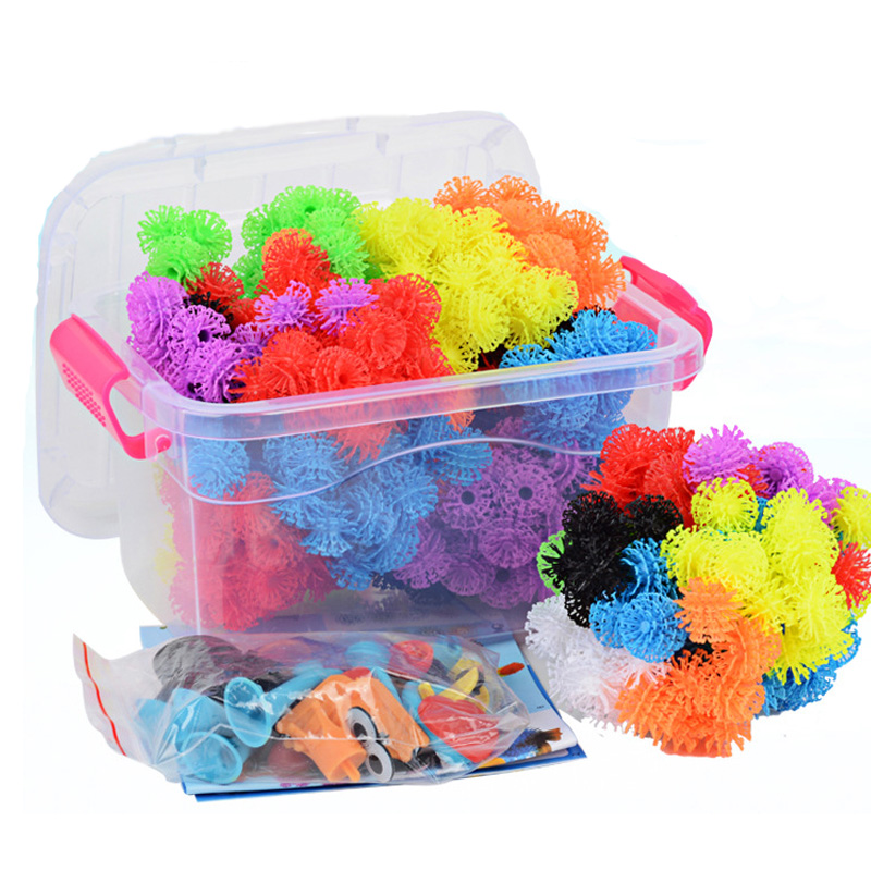 Spike Ball Game - 400pcs Thorn Ball 3D Model Construction