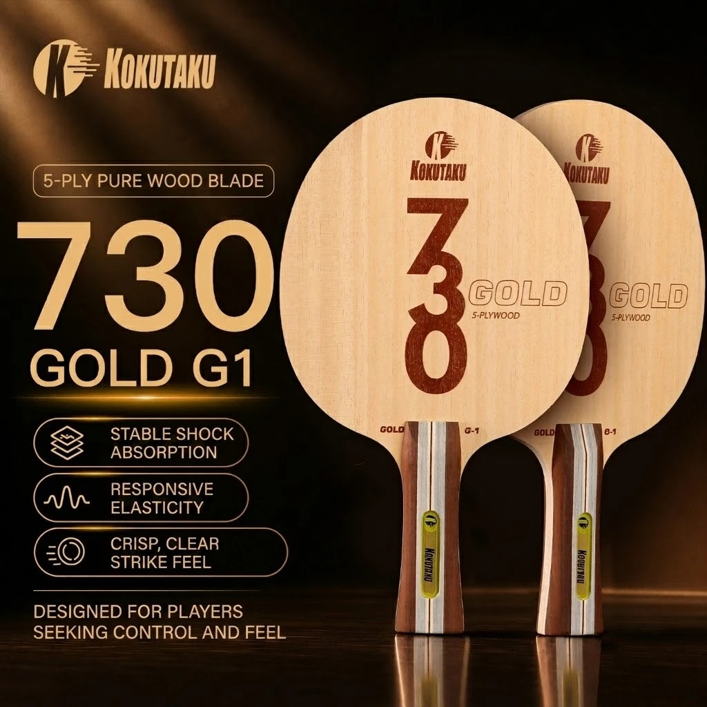 Padel Racket Carbon - Kokutaku Table Tennis Blade FL 730
