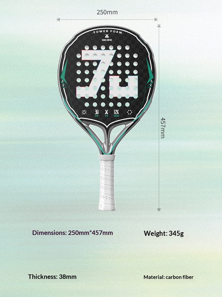 Carbon fiber material 12K kevl - огляд і ціна Padel Racket Carbon