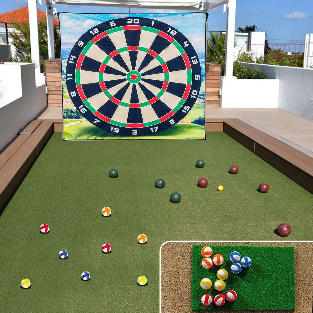 Portable Golf Mat Golf Chippin - огляд і ціна Spike Ball Game