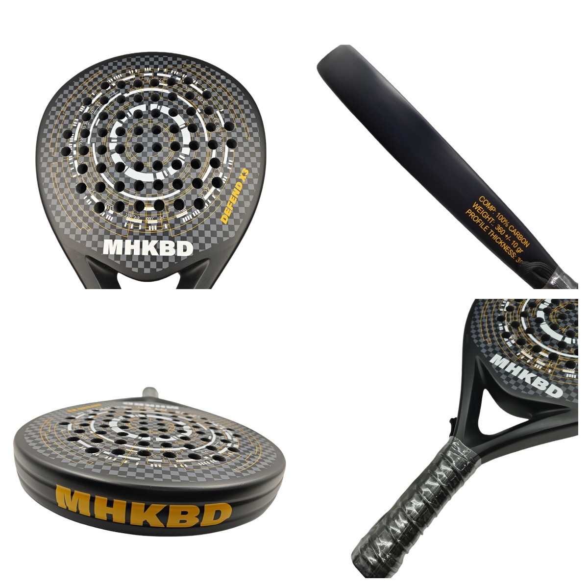 MHKBD Carbon Fiber Padel Racke - огляд і ціна Padel Racket Carbon