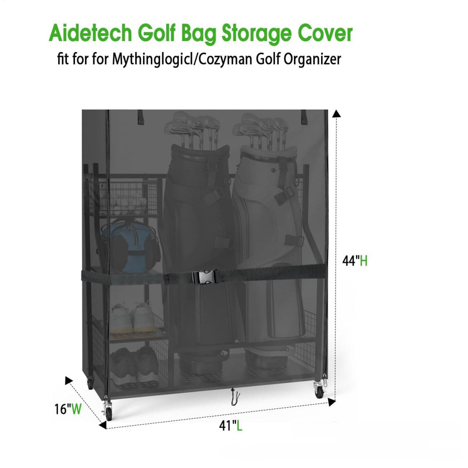 Golf Bag Storage Cover Oxford  - огляд і ціна Sports Equipment Garage Storage