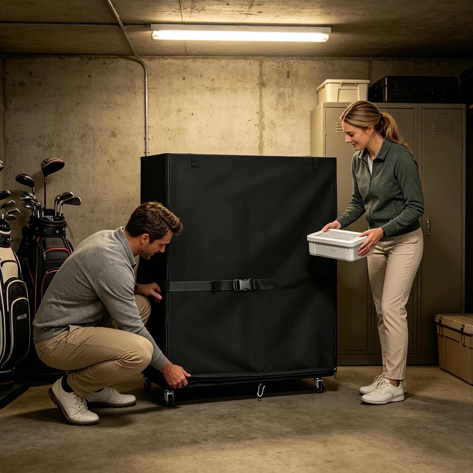 Golf Bag Storage Rack Cover Ox - огляд і ціна Sports Equipment Garage Storage