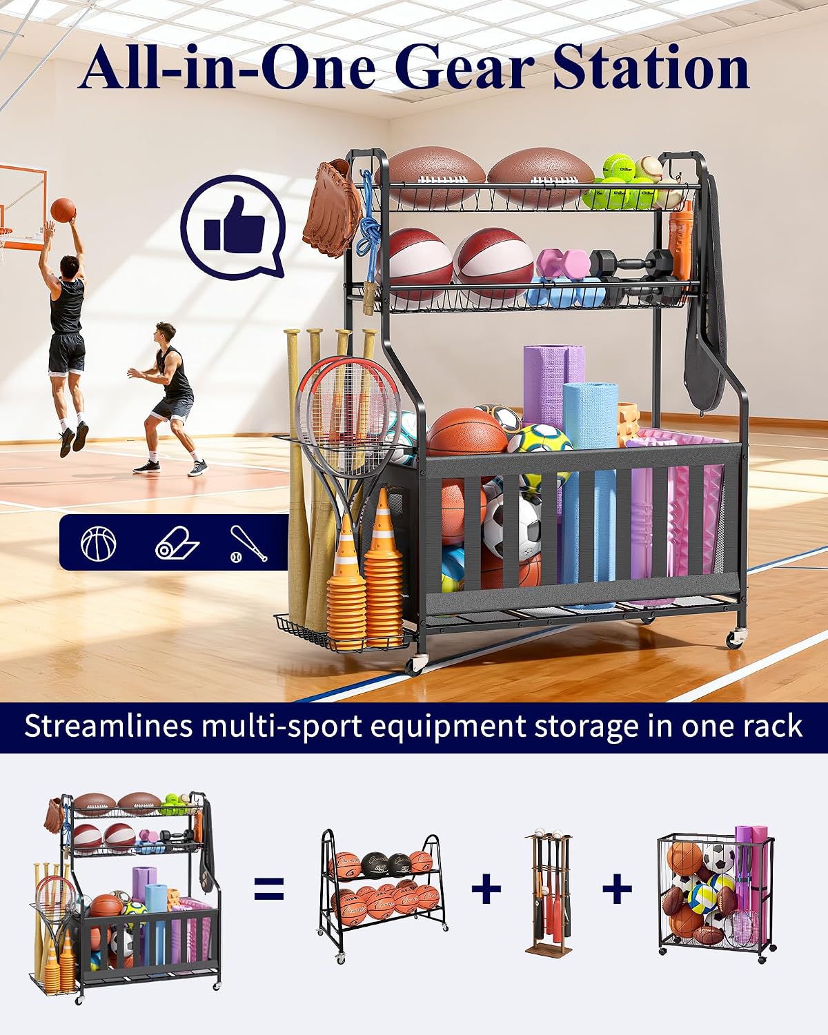 Sports Equipment Storage Organ - огляд і ціна Sports Equipment Garage Storage