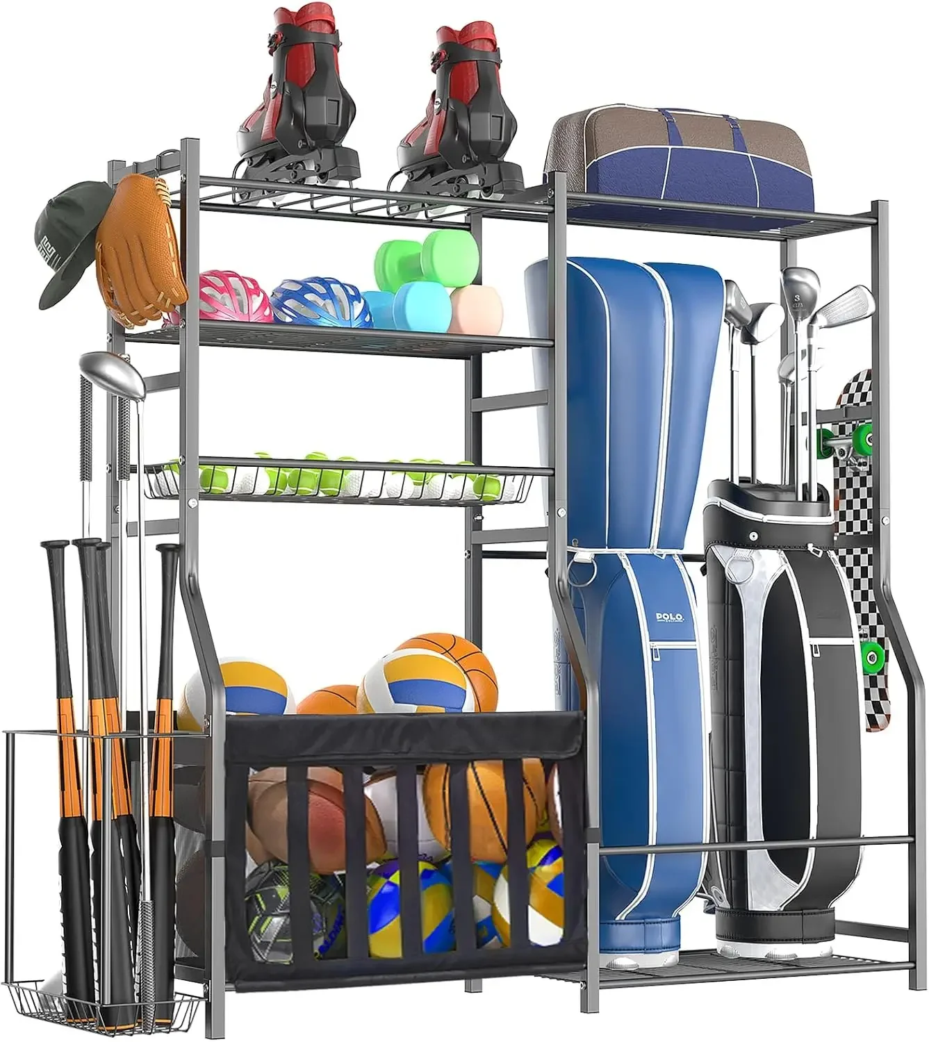 Heavy Duty Garage Sports Equip - огляд і ціна Sports Equipment Garage Storage