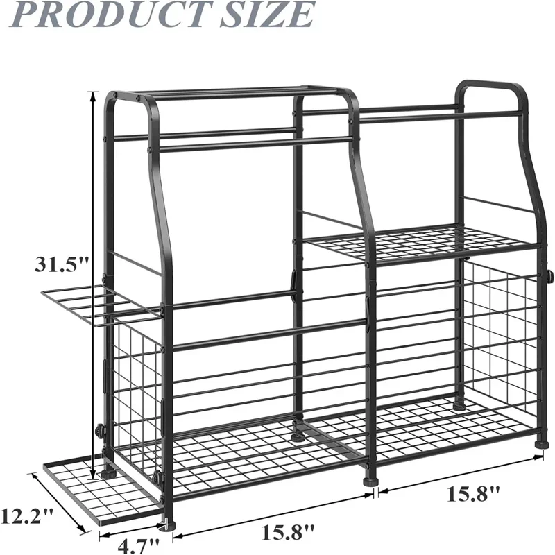 2026 Ball Storage Rack Garage  - огляд і ціна Sports Equipment Garage Storage