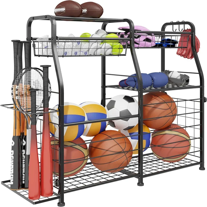 2026 Ball Storage Rack Garage  - огляд і ціна Sports Equipment Garage Storage